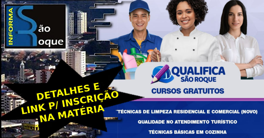 CAPACITAÇÃO - Estão abertas as inscrições para cursos gratuitos de